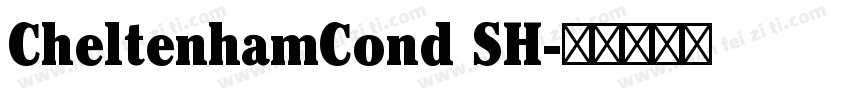 CheltenhamCond SH字体转换
